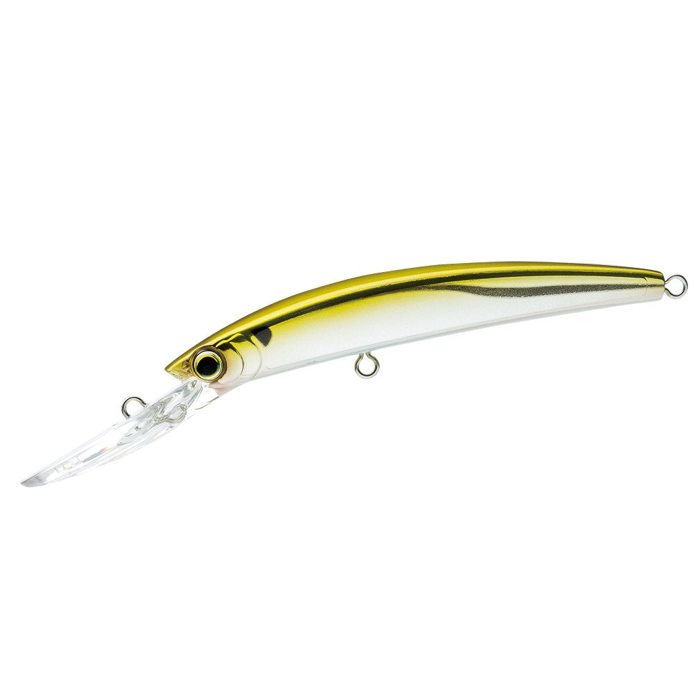 Yo-Zuri Crystal Minnow Deep Diver Lure, Bronze, 4-3/8-Inch
