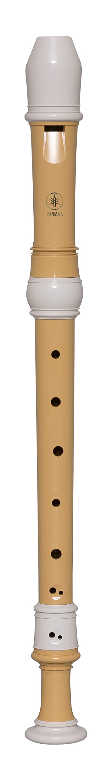 Yamaha YRA-402B Alto Recorder, Ecodear plastic, Key of F, Brown, White
