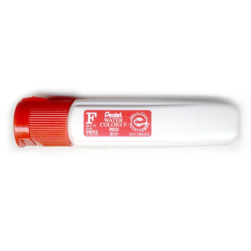 Pentel Efu Watercolor Paints WFCT11, Set of 5, Red