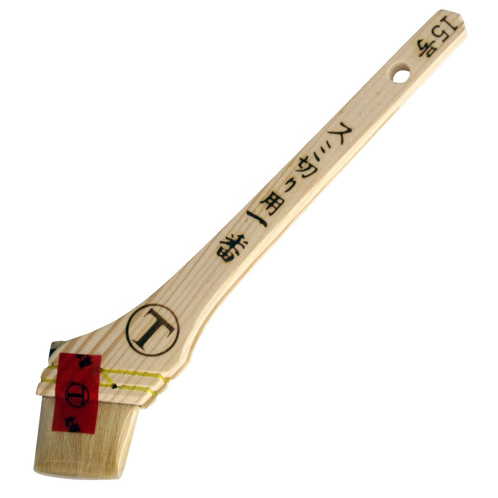 Otsuka Brush Brush for Cutting Corners Ichiban Ichiban Unstructured White No. 15