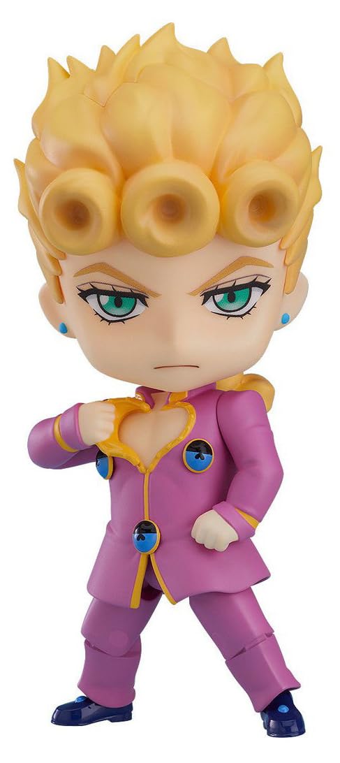 Good Smile Company JoJo’s Bizarre Adventure Part 5: Golden Wind – Giorno Giovanna Nendoroid Action Figure
