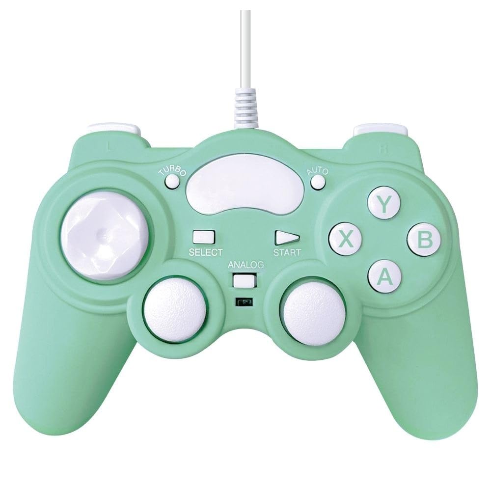 ALLONE ALG-PCCMNT Controller, For PC, Wired Mint, Width 6.5 x Depth 2.4 x Height 3.9 inches (16.5 x 6 x 10 cm)