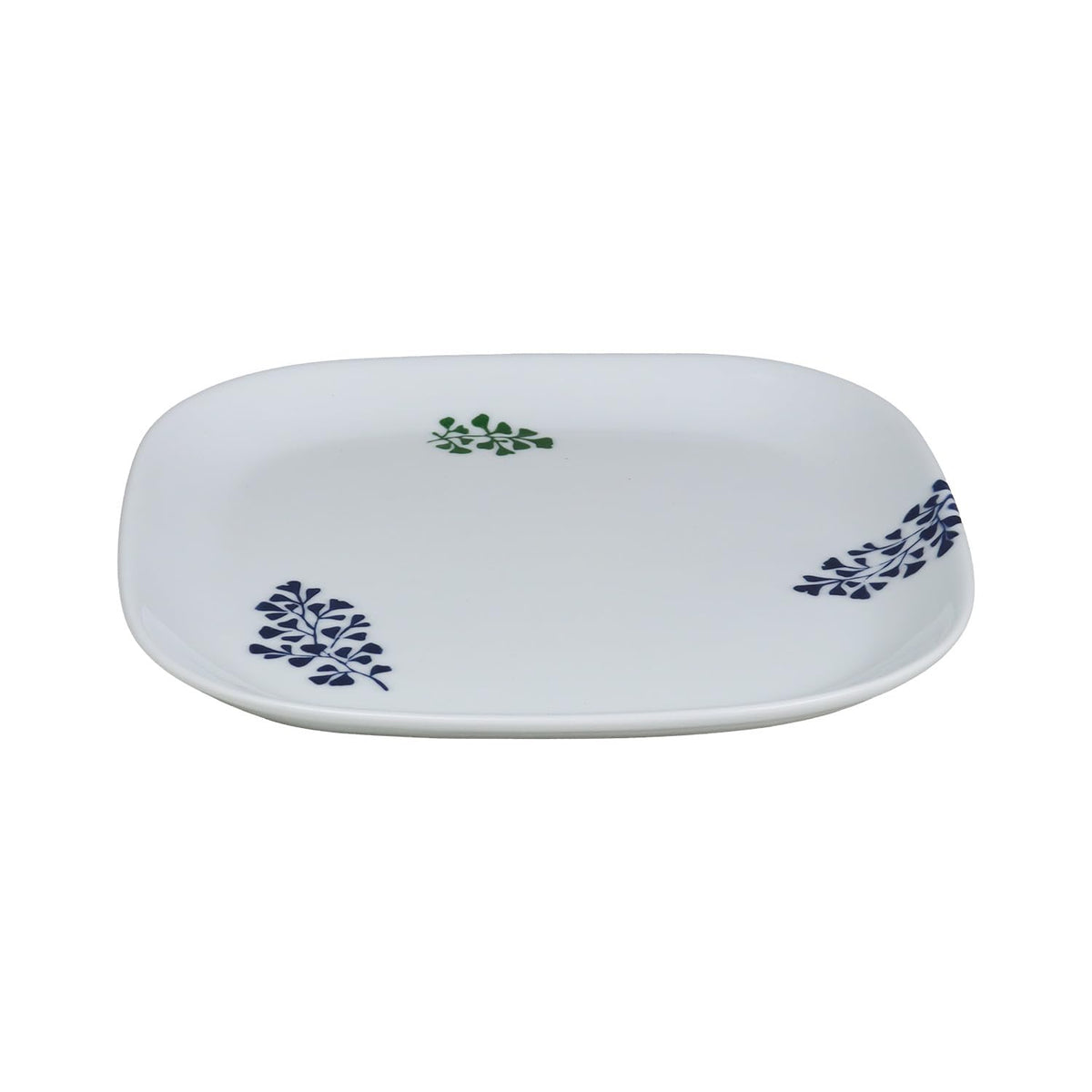 Yutsu Romance Leaf Morning Plate, 1 Piece, Made in Japan, Hasami Ware