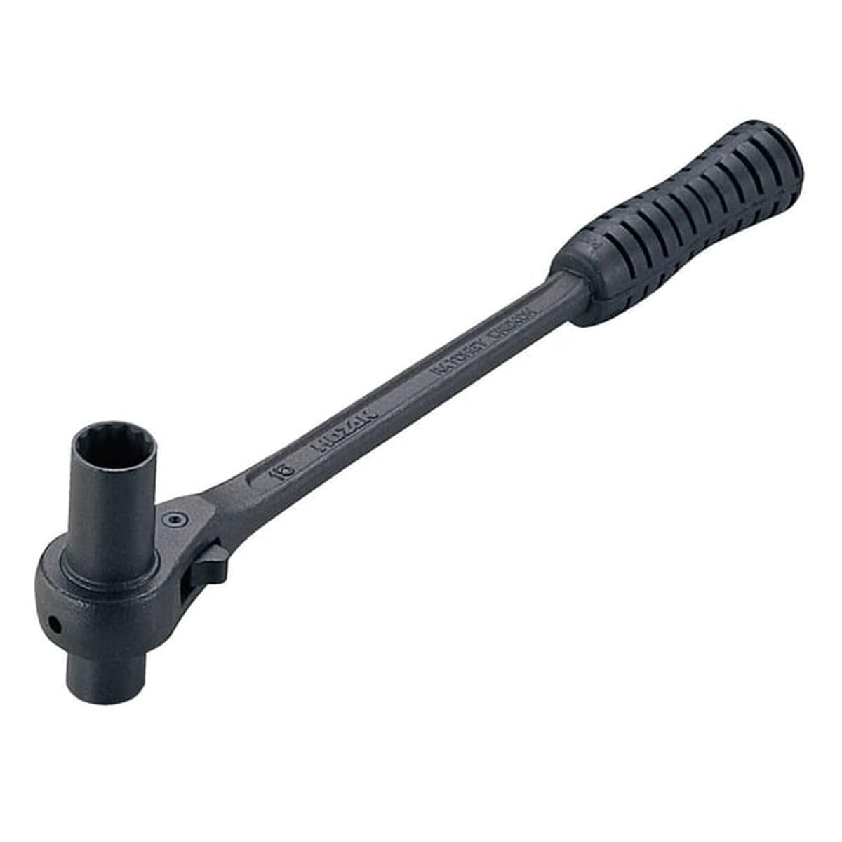 Hozan Crank Arm Wrench Ratcheting 14/15mm