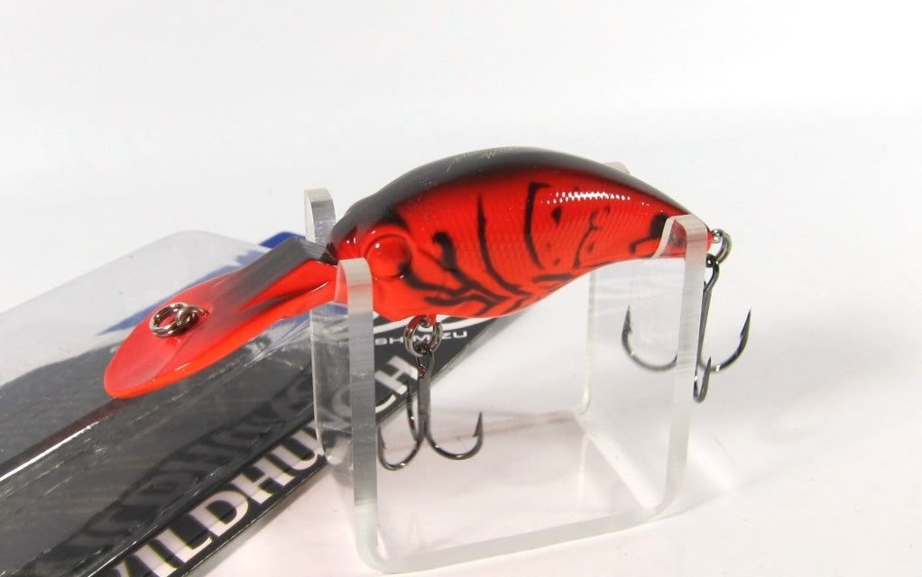 Evergreen #64 Crankbait Mode Wild Hunch, 0.3 oz (9.6 g), 2.0 inches (5.2 cm), Fire Claw