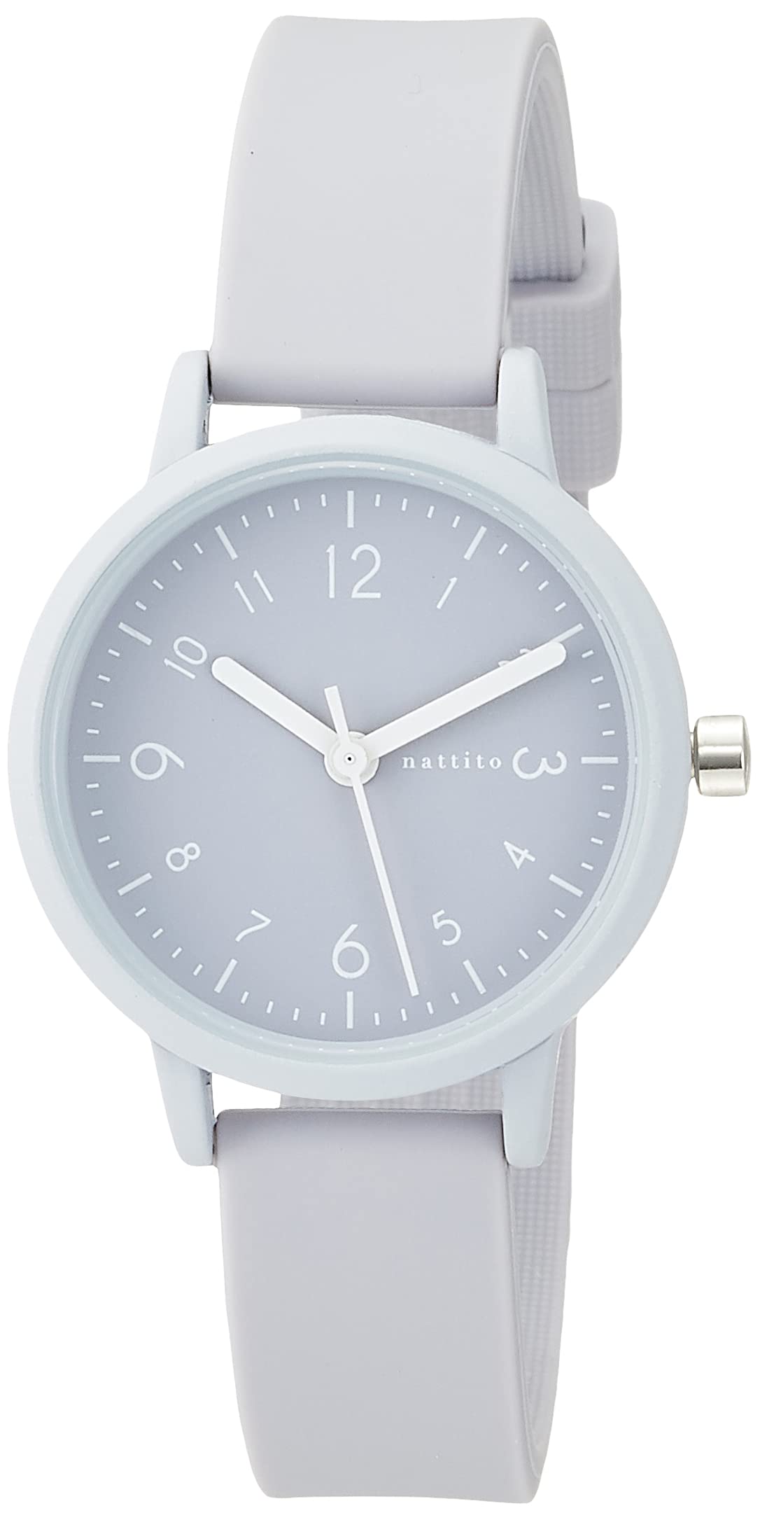 Field Work YM006-7 Women's Analog Wristwatch, Soda, Small, Silicone Strap, Purple