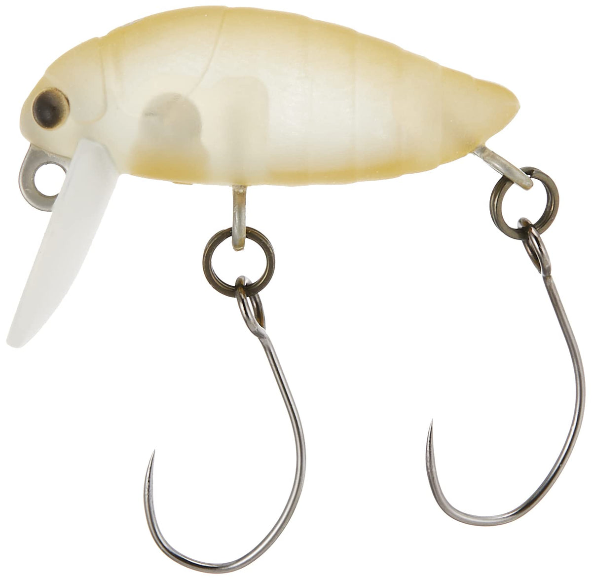 TackleHouse, Crankbait, Elfin Micro Shikader, S, 0.9 inches (24 mm), 0.06 oz (1.7 g), Smoke Khaki #6