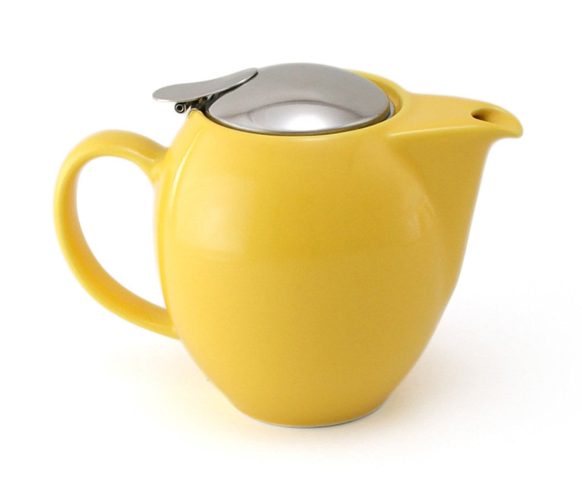 ZERO JAPAN Universal Teapot for 2 People BBN-01 YP Yellow Pepper W5.5 x D3.5 x H3.9 inches (140 x 90 x 100 mm)