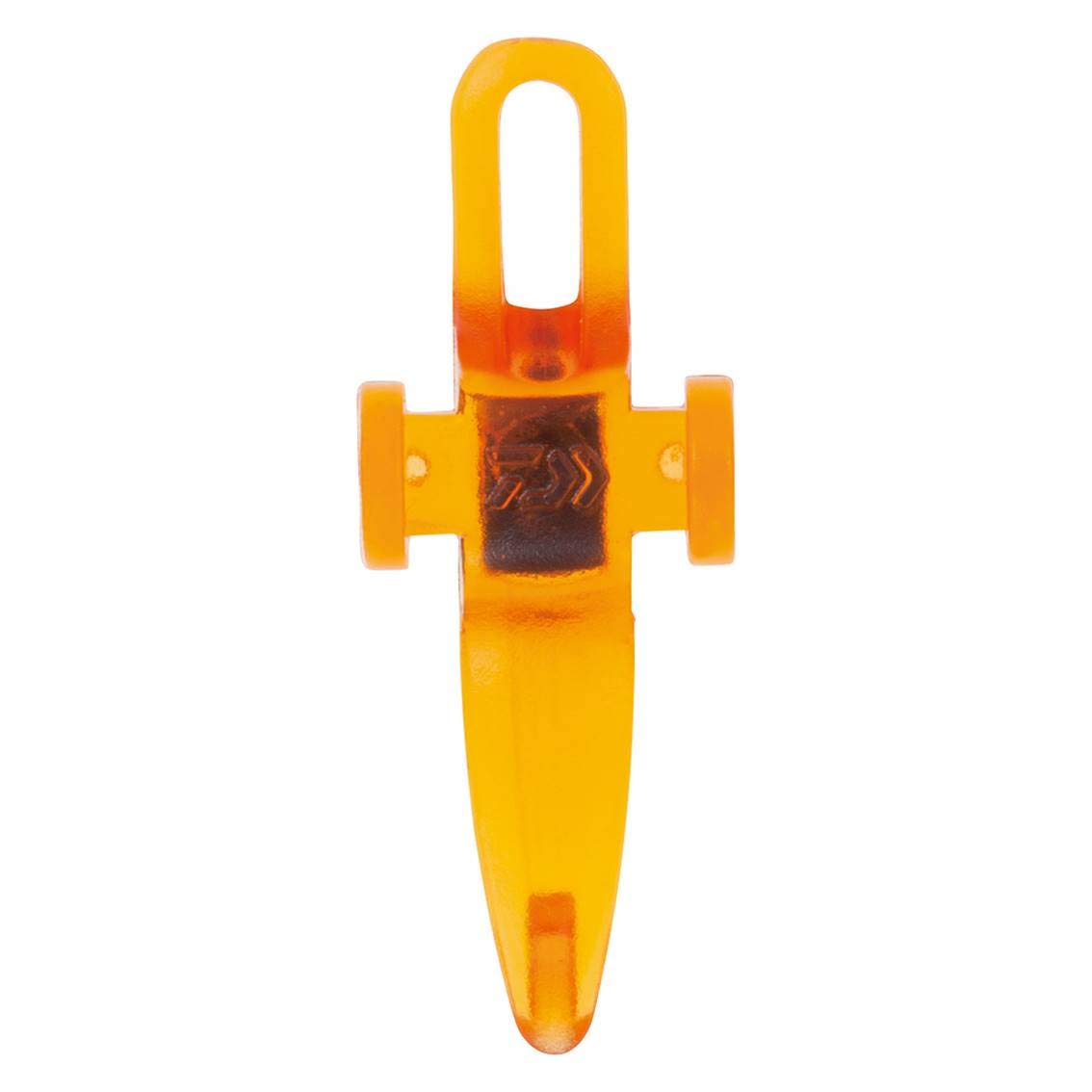 Daiwa Hook Keeper Lure Hook Holder, Clear Orange
