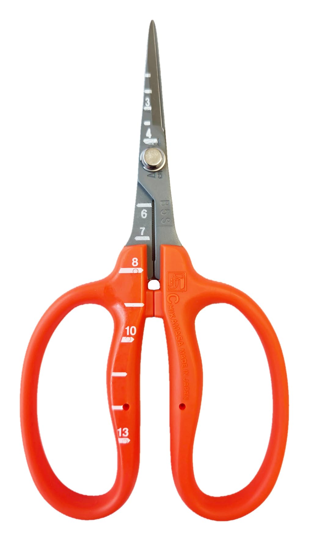 CHIKAMASA B-500SF Stainless Steel Fluorine Treated Grape Care Shears