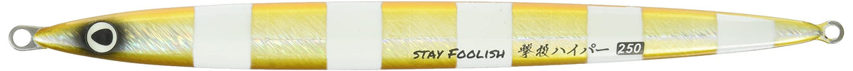 Owner GJS-250 Shooting Jig Strike 8.8 oz (250 g) #38 Flame Gold Zebra