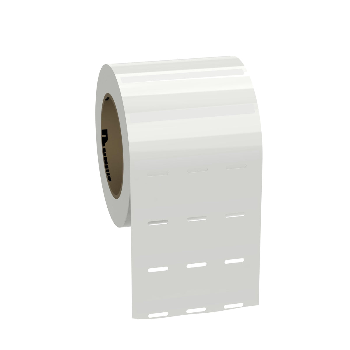 Panduit S100X225VA1Y Thermal Transfer Self-Laminated Label, Vinyl, 1-Inch Core, White (1,500-Pack)