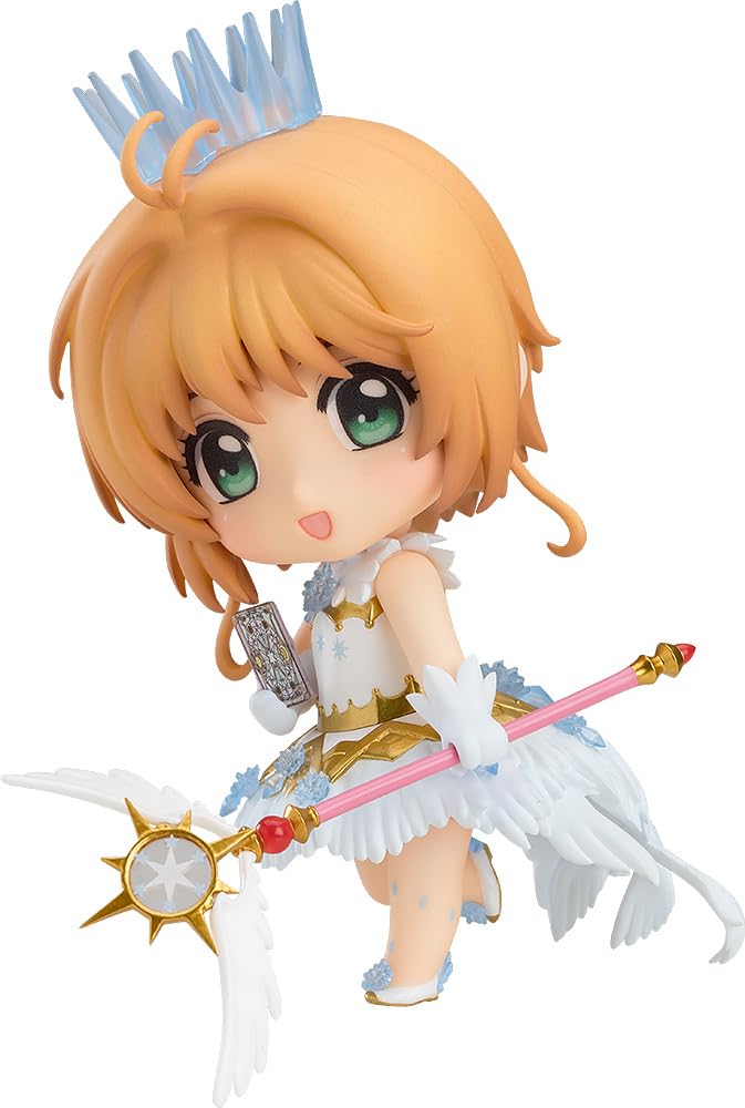Good Smile Company Nendoroid Card Captor Sakura, Clear Card Version, Kinomoto Sakura, Clear Version, Non-scale, Plastic, Pre-painted Action Figure, Resale