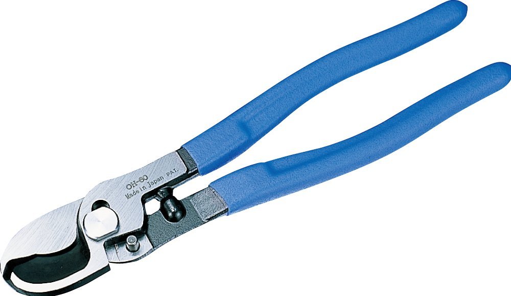 Tsunoda OH-60, One Handed Cable Cutter, 10-Inch