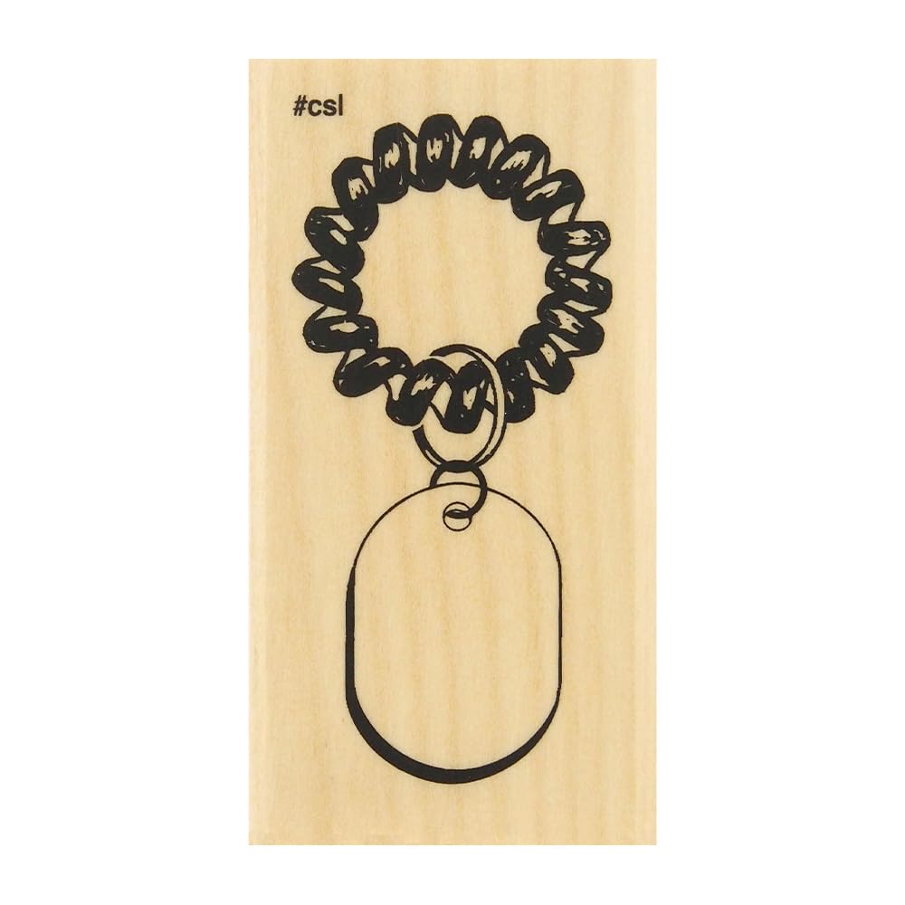 Kao Kodomo Stamp N I Love Stamp Locker Keychain 1535-032