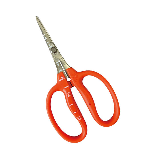 Chikamasa B-500SL Stainless Steel Grape Care Shears L-Shaped