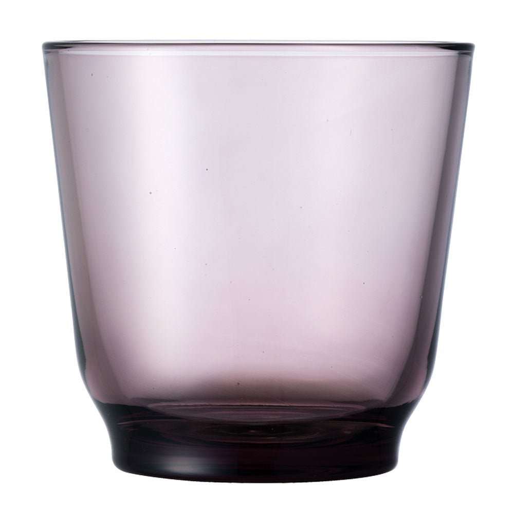 Kinto 26874 Glass HIBI Tumbler, 7.8 fl oz (220 ml), Purple