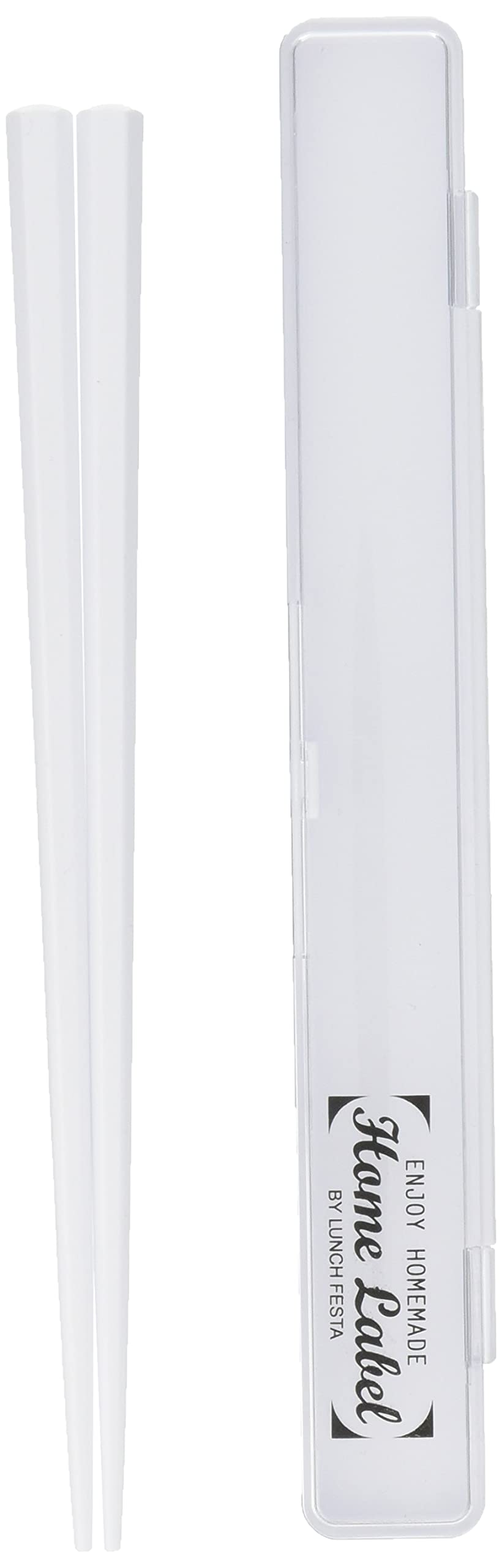 Pearl Metal D-448 Chopsticks with Case, White, Made in Japan, Tsubamesanjo, Home Label