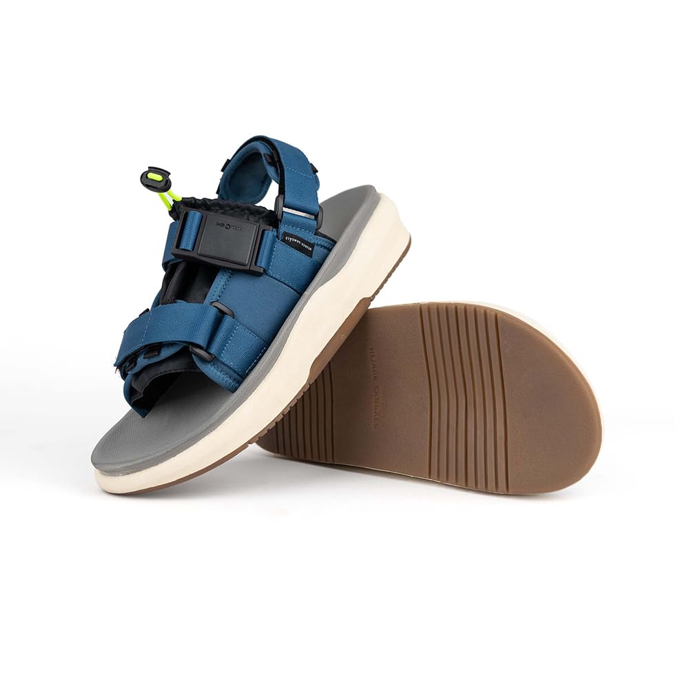 HIJACK SANDALS(ハイジャックサンダル) Men's Casual Sandal, Nox, 24.0 cm