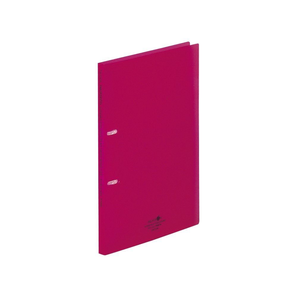 Lihit Lab., Inc. flat twist ring file A4 2 hole red F5000-3