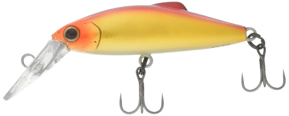 TackleHouse #D121 BUDR43 Buffett Bass Drive Deep, 1.7 inches (43 mm), 0.2 oz (5.6 g), Gold Red