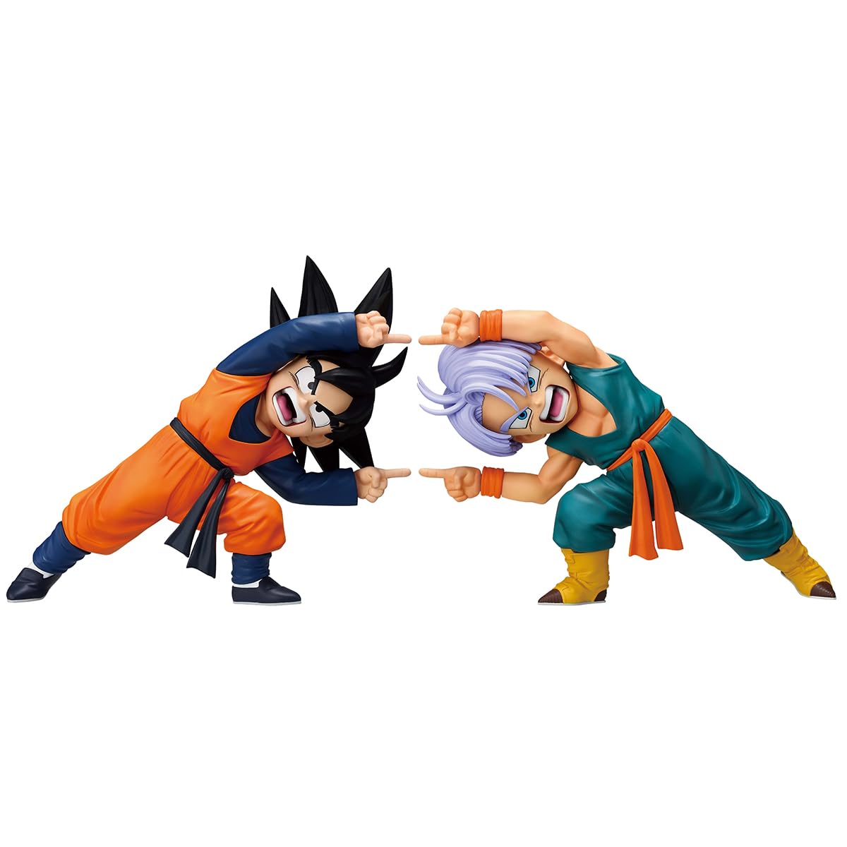 Ichibansho Figure - Dragon Ball Z - Son Goten & Trunks (Battle of the Super Saiyan) Masterlise Collectbile Statue