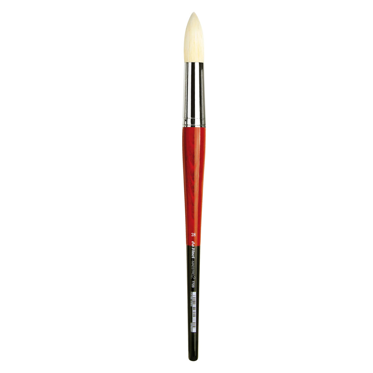 da Vinci Hog Bristle Series 7723 Maestro 2 Artist Paint Brush, Round with European Sizing, Size 28