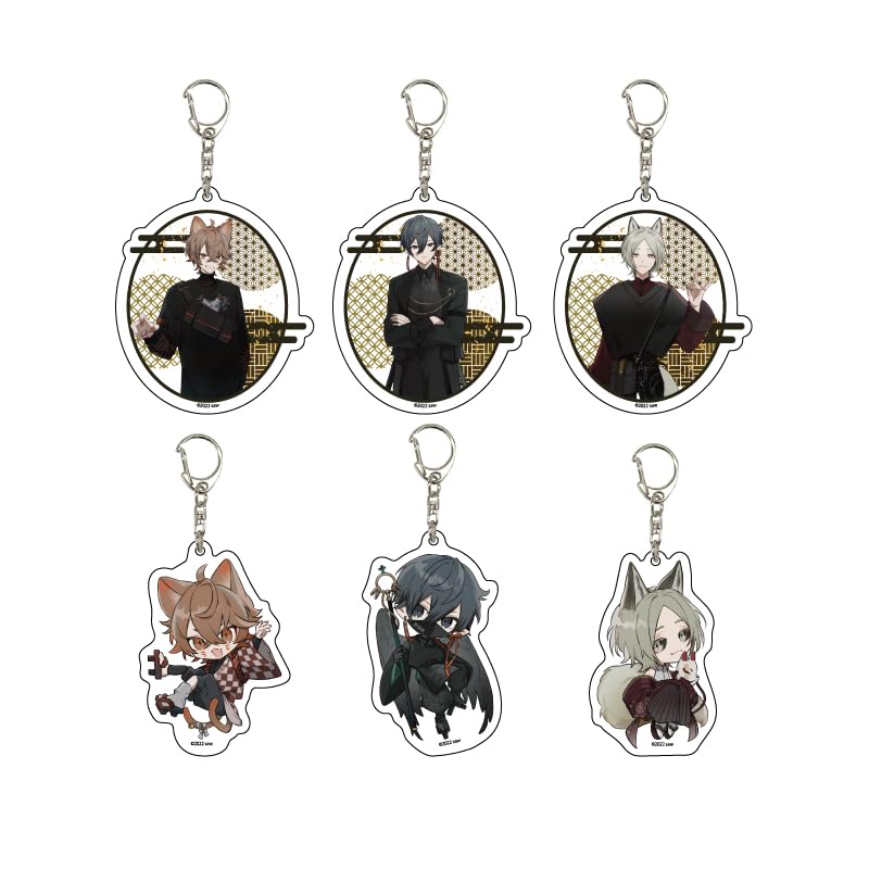 Saw 02 Hyakki Gakushin Ver. (Illustrated Illustration) Acrylic Key Holder, Box of 6