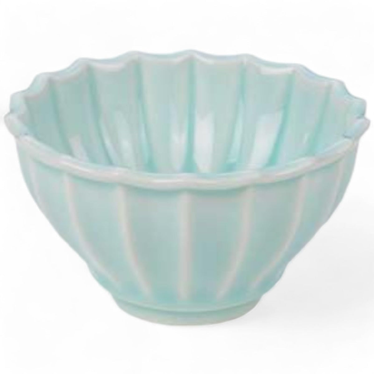 匠美風(Sho Bifu) Takumikaze Arita Ware 4.3 inches (11 cm) Serving Plate, Blue and White Porcelain Wavebuchi Included, Made in Japan