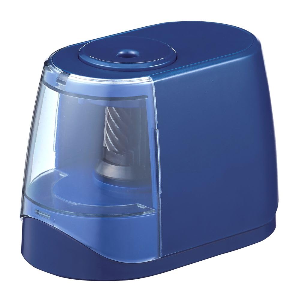 Kutsuwa RS041NB Dochimo Electric Pencil Sharpener, Navy