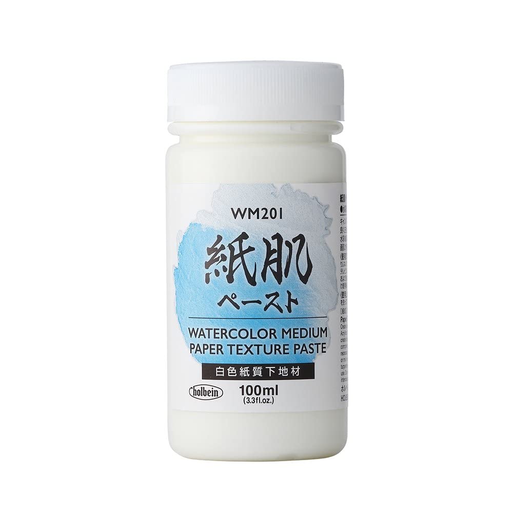 Holbein Watercolor Medium Paper Texture Paste - 100 ml Jar