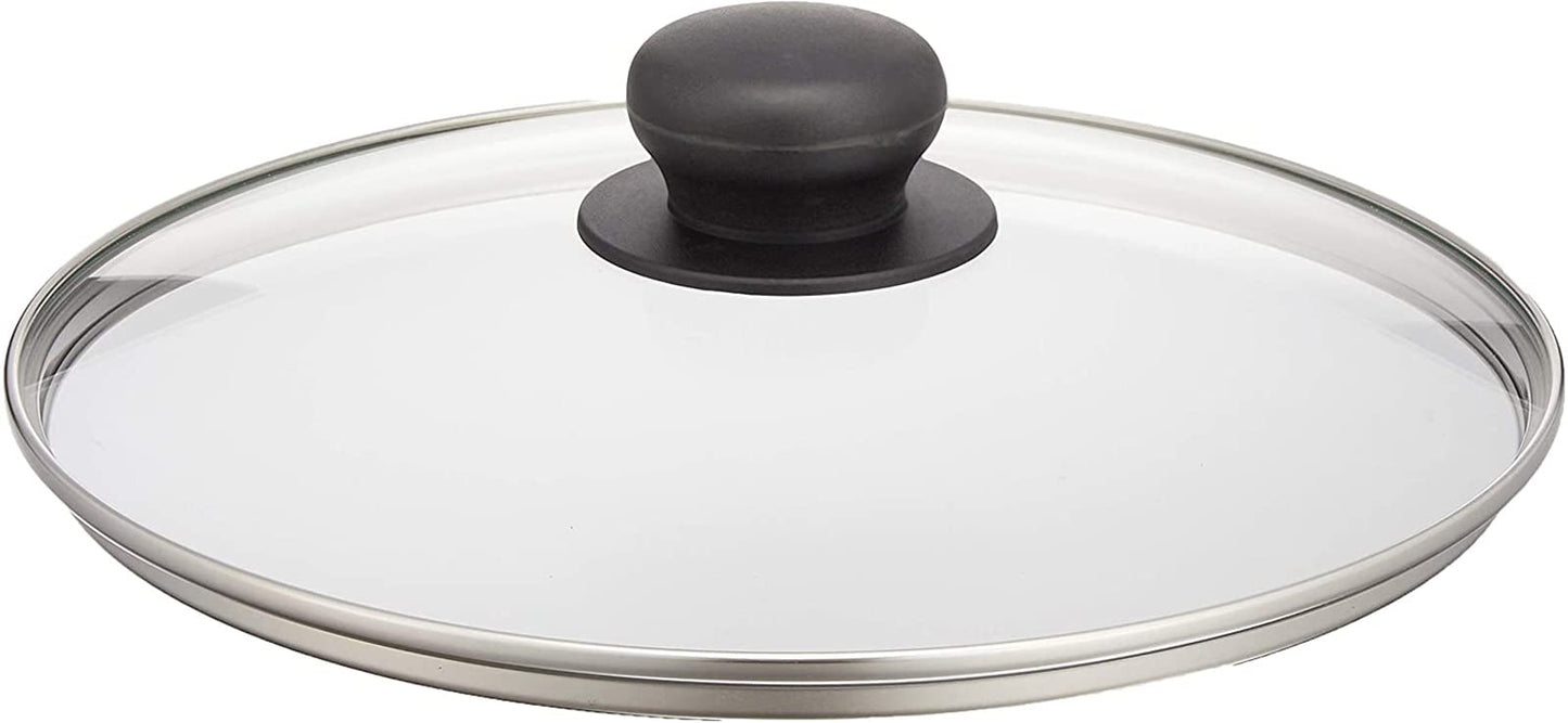 Urushiyama Metal Industries UYG-24 Frying Pan Glass Lid, 9.4 inches (24 cm), No Missing Delicious Timing, Full Physical Strengthening, Tempered Glass Utensils, Frying Pan Cover, Urushiyama Glass Lid