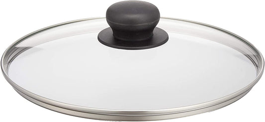 Urushiyama Metal Industries UYG-24 Frying Pan Glass Lid, 9.4 inches (24 cm), No Missing Delicious Timing, Full Physical Strengthening, Tempered Glass Utensils, Frying Pan Cover, Urushiyama Glass Lid