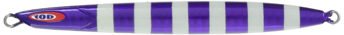 JACKALL Metal Jig Lure, Anchovy Metal, Type 3, 3.5 oz (100 g), Purple/Glow Stripe