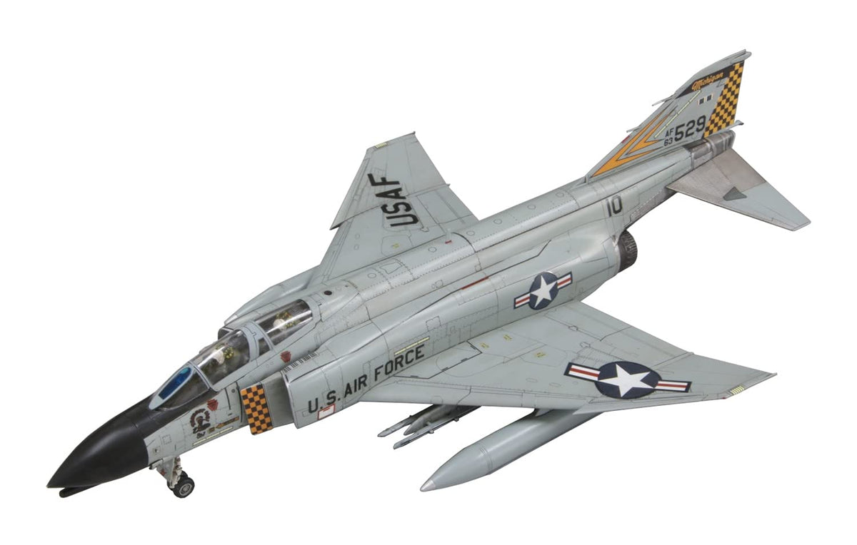 FineMolds 1/72 US Air Force Jet Fighter F-4C Air National Guard (First Limited Special Edition) - Plastic Model Building Kit # FP46S
