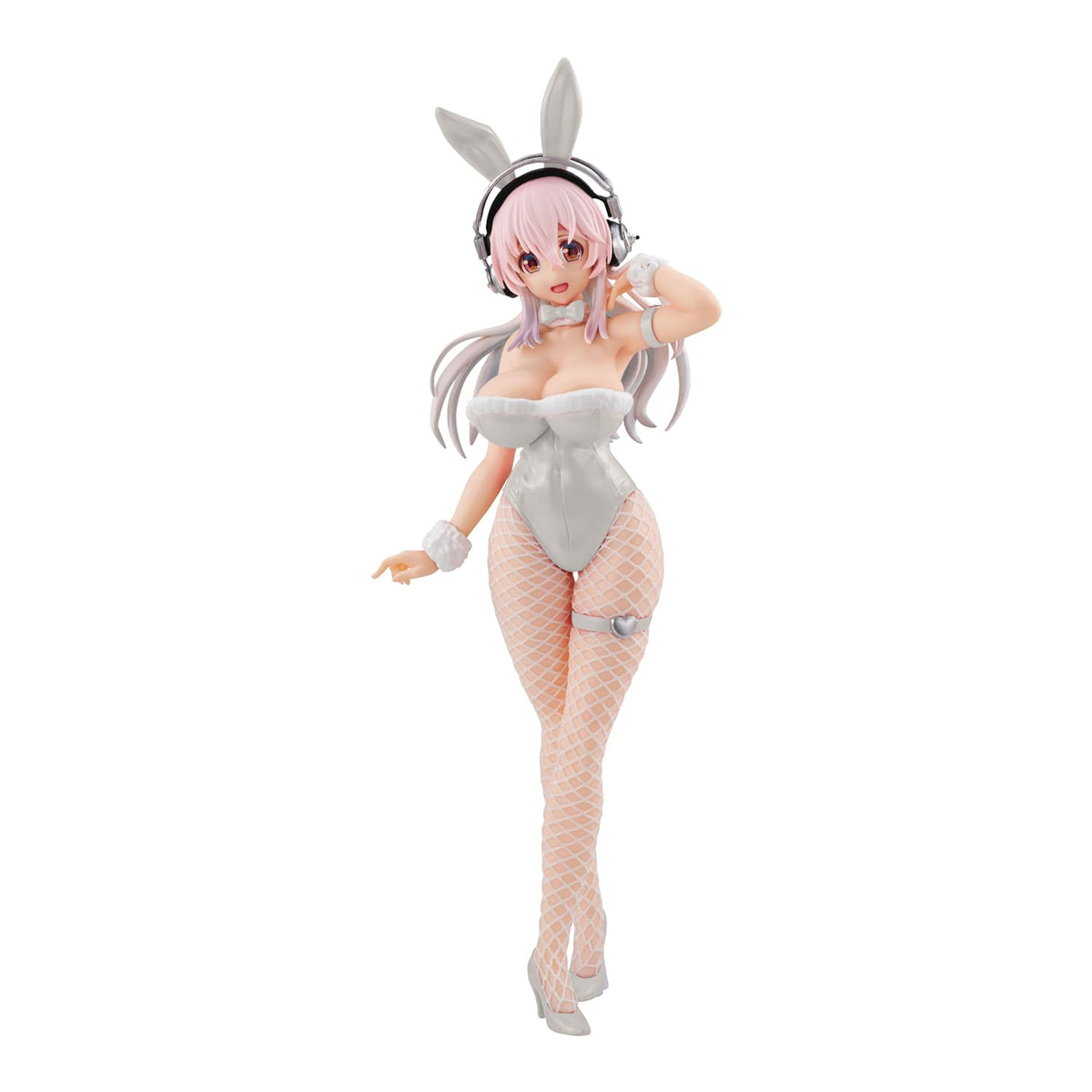 Super Sonico (Pearl White) BiCute Bunnies PVC Figure