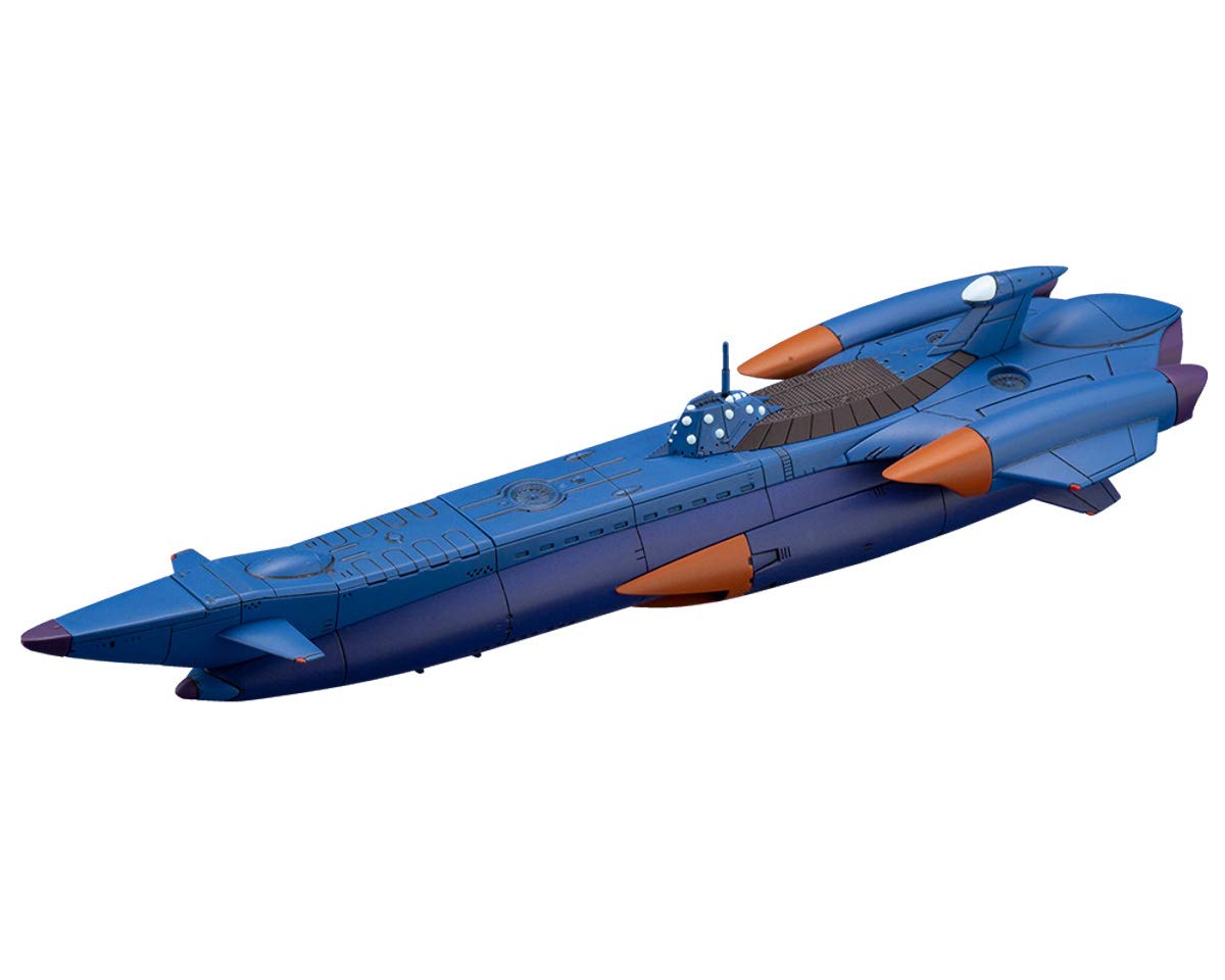 Nadia the Fushigi Sea All-Purpose Submarine Noctilas No. Total Length Approx. 6.0 inches (152 mm), 1/1000 Scale Plastic Model KP548