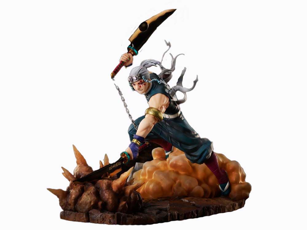 Aniplex Demon Slayer Kimetsu no Yaiba Statuette 1/8 Tengen Uzui 28 cm