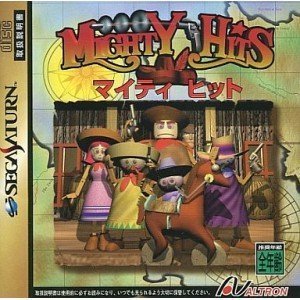 Mighty Hits [Japan Import] (Sega Saturn) (Pre-Played - CIB - Very Good)