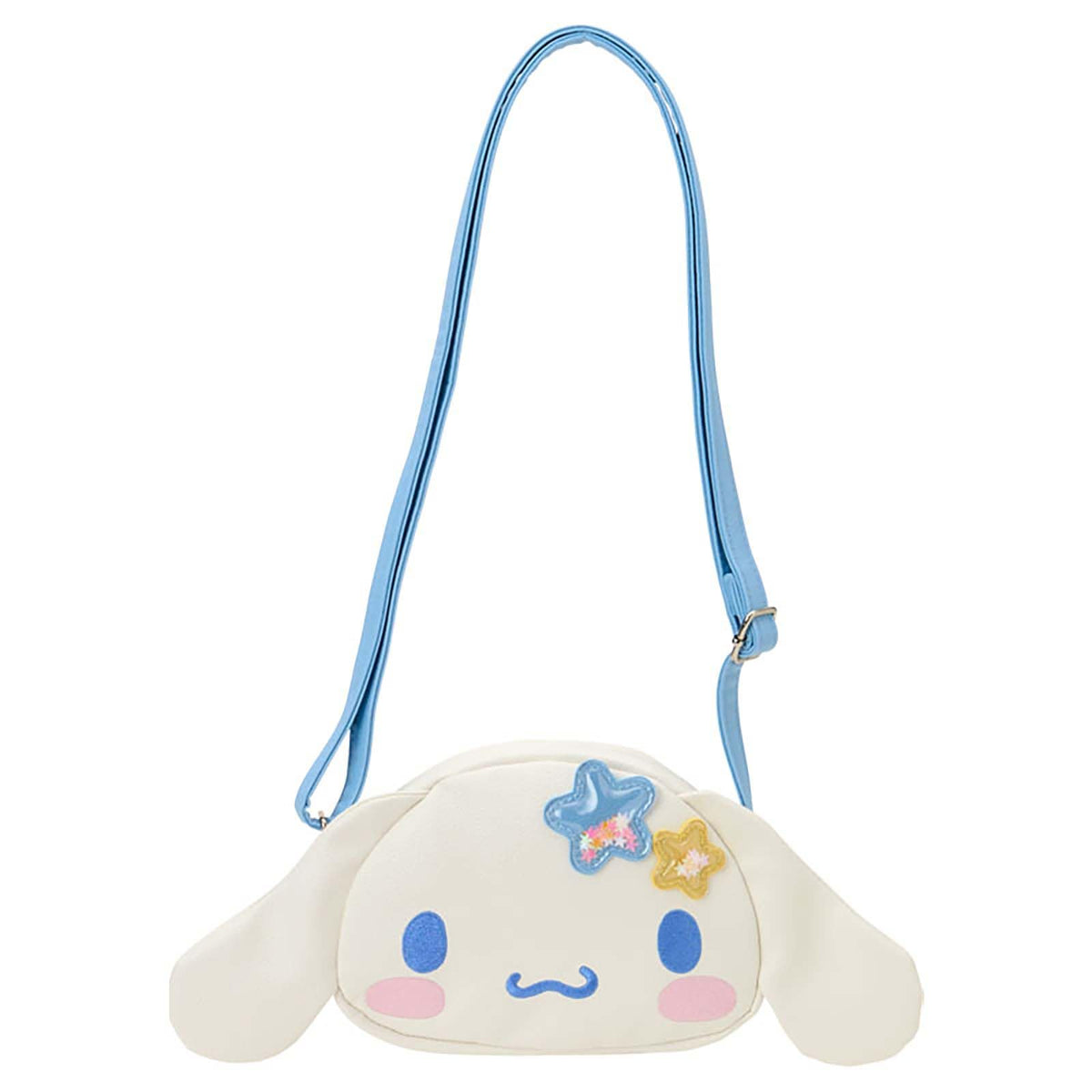 Sanrio 199206 Children's Face Shaped Shoulder Bag, Cinnamorol, For Ages 3 and Up