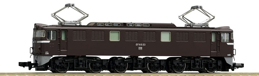 TOMIX N Gauge Electric Railway EF60 0 Type Electric Locomotive 2nd Shape Brown 7146 Railway Model Electric Locomotive