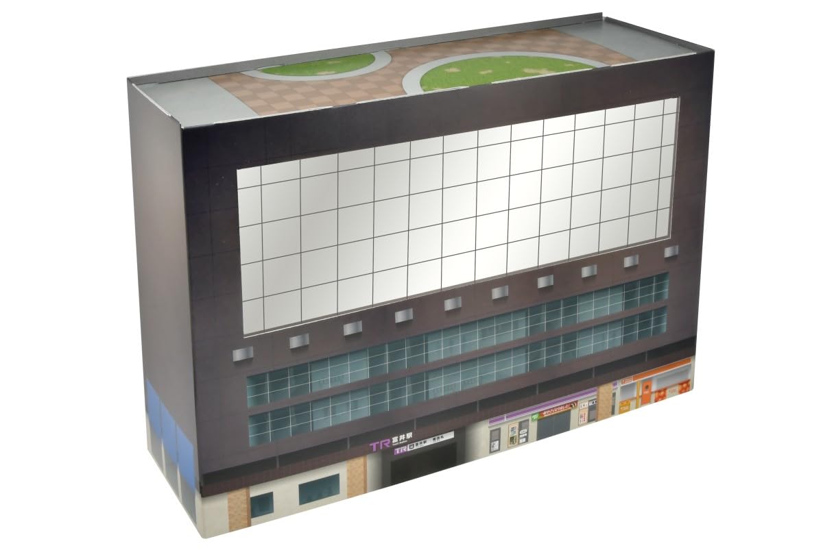 TOMYTEC Eco Structure Paper Structure P02 Station Building Diorama Supplies