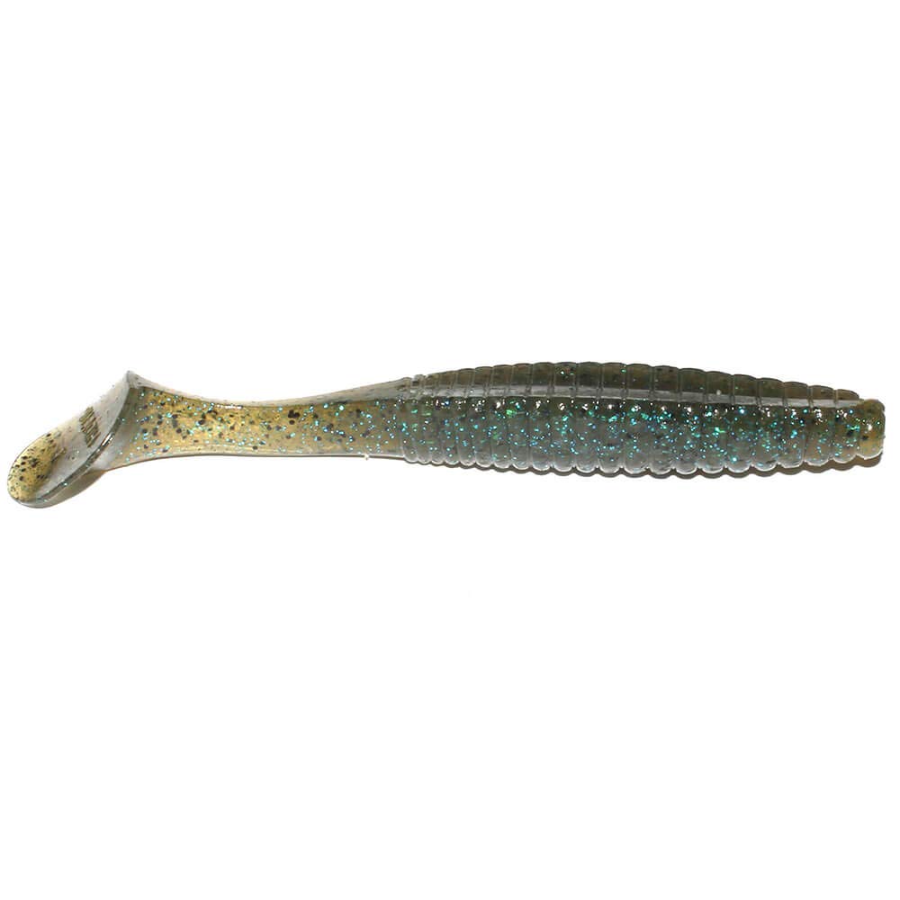 HIDEUP Worm Stagger Original 3" Watermelon/Black Blue Flake #143 Lure