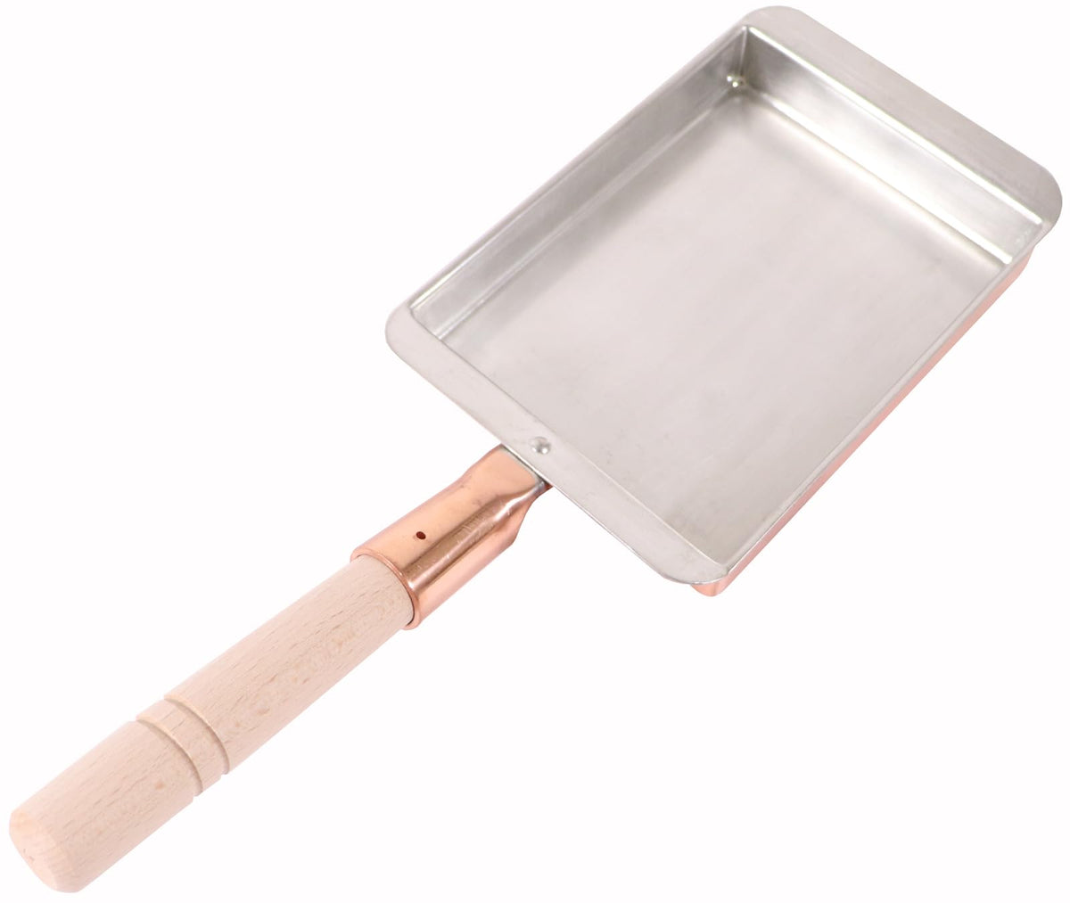 Endoshoji TKG BTM04013 Copper Egg Grill, Kansai Type, 5.3 inches (13.5 cm), Width 5.3 inches (135 cm), Depth 7.1 inches (180 mm), Gas Fire Compatible, Weight 1.6 lbs (0.68 kg), Excellent Thermal