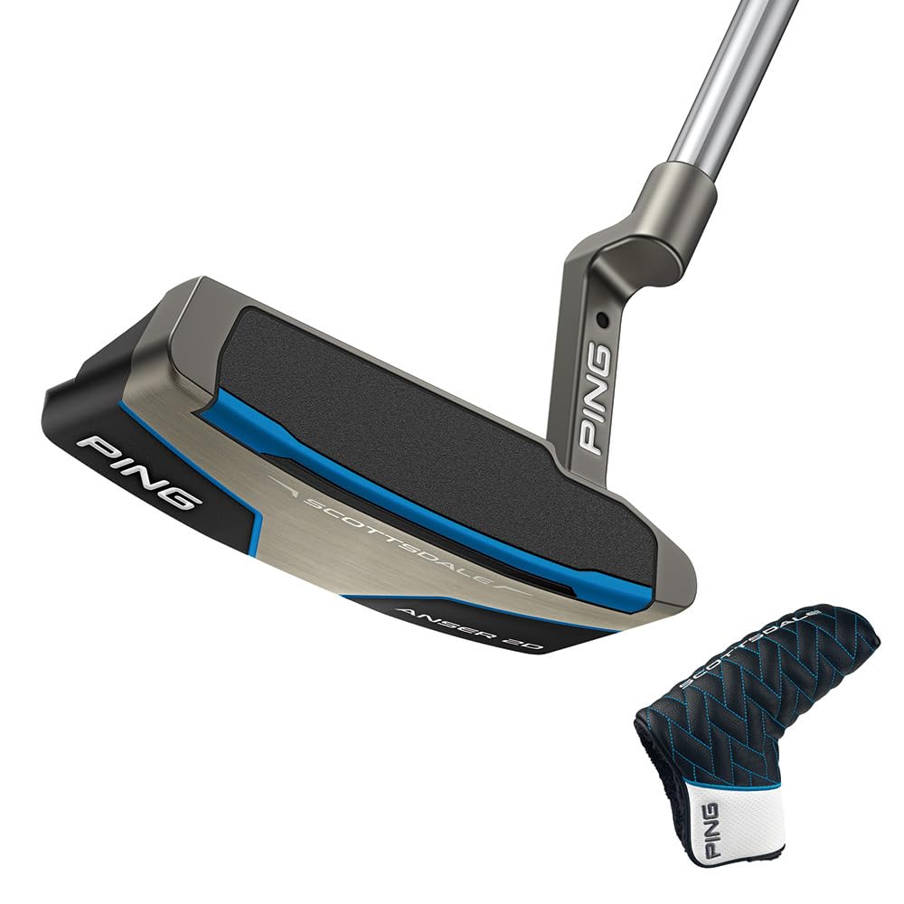PING SCOTTSDALE Scottsdale ANSER 2D Putter (Loft 3 Degrees) Stepless Steel (34.0/Men's)