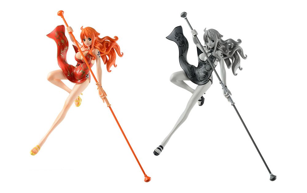 ワンピース BANPRESTO WORLD FIGURE COLOSSEUM 造形王頂上決戦 vol.6 ナミ 全２種セット (通常カラー＆原型カラー)