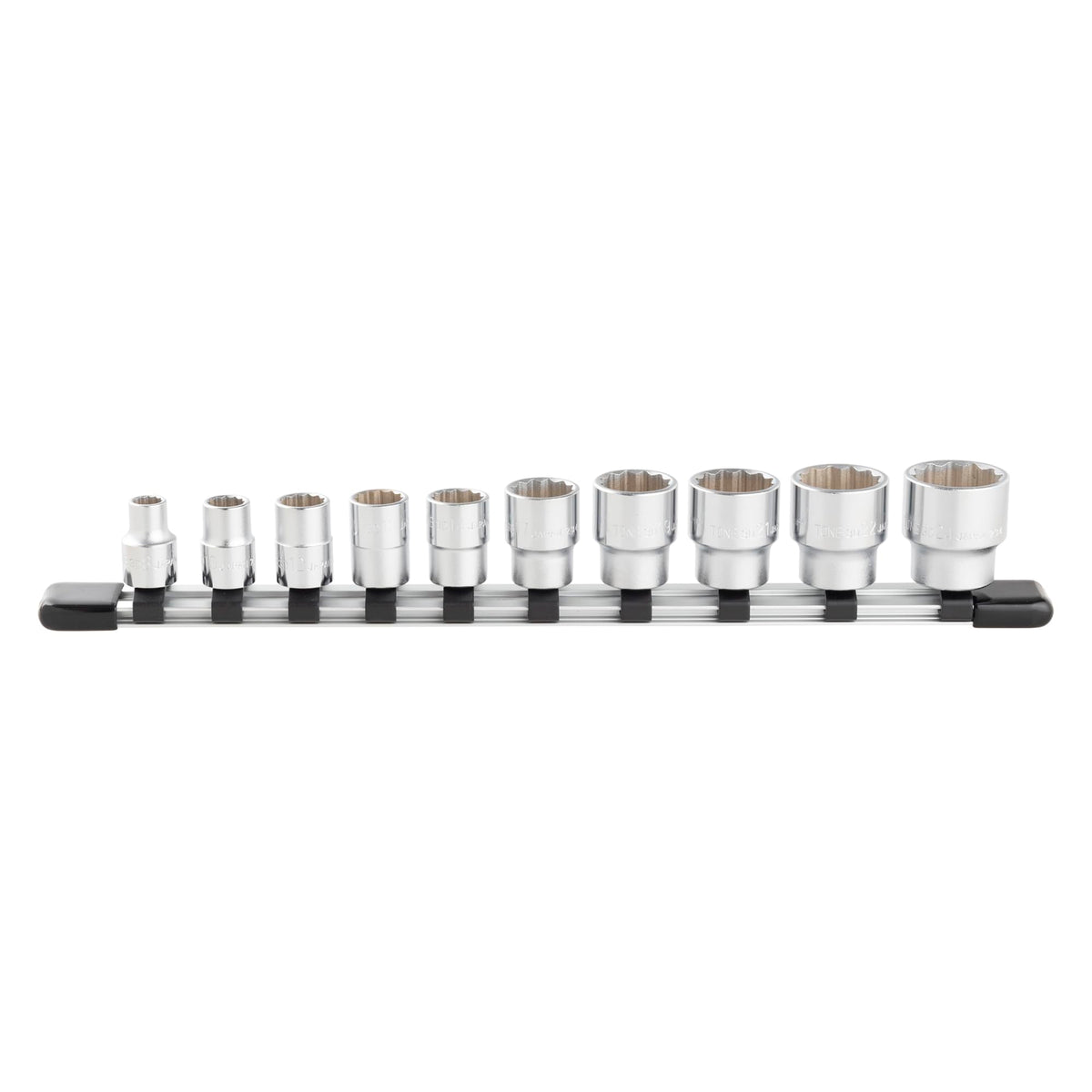 TONE Socket Set 12-Point with Socket Holder HD310A 3/8" Inch Drive 10-Piece