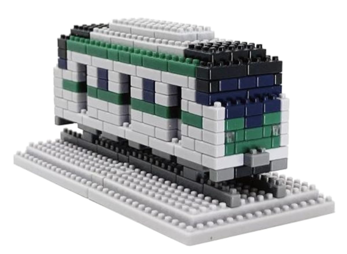 ASUKAMODEL YWPB-009 Plamo Block Tokyo Metro Chiyoda Line 16000 Series Assembly Kit