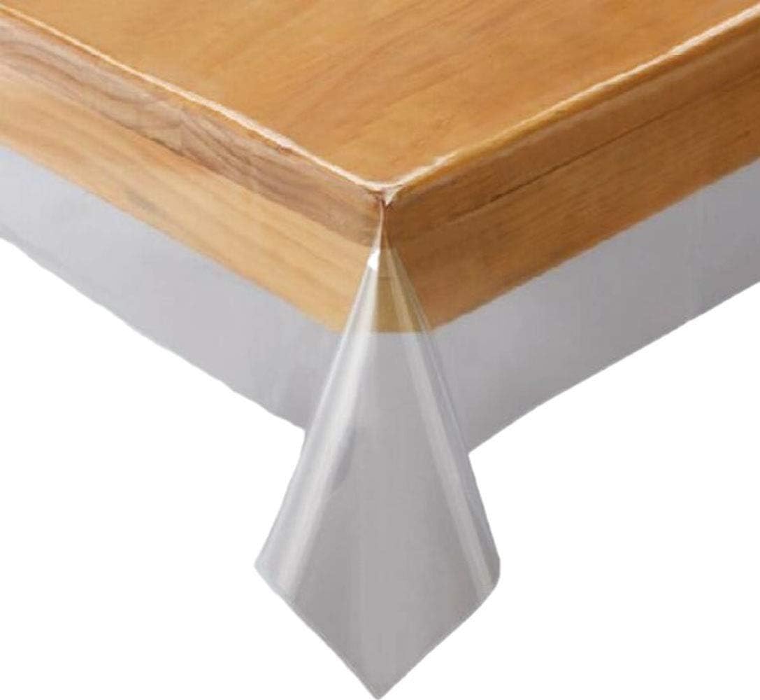 Kawashima Textile Manufacturers Ltd. Cercon transparent vinyl cloth tablecloth 150 ~ 150cm JJ1029