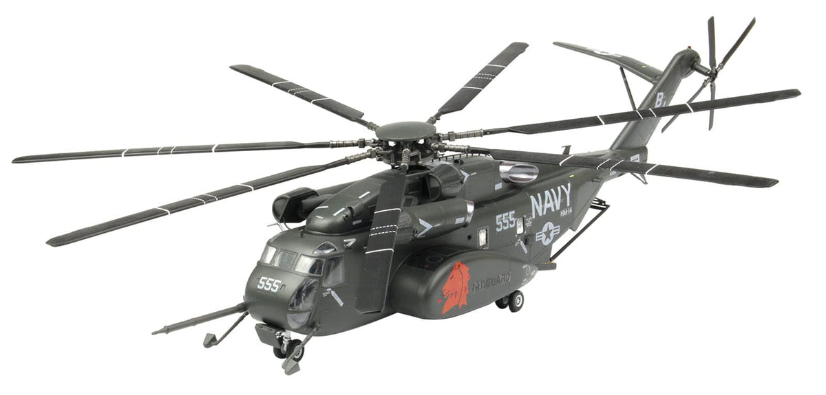 Platz/Italeri 1/72 US Navy Minesweeping Transport Helicopter MH-53E Seadragon HM-14 Vanguard Plastic Model TPA-18 Molded Color